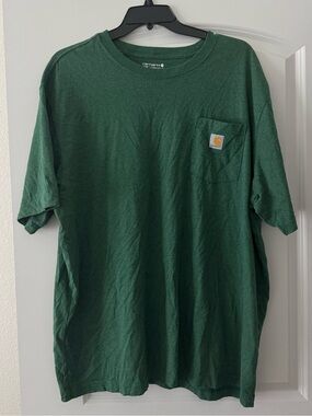 Carhartt Loose Fit Tee in Green 2XL